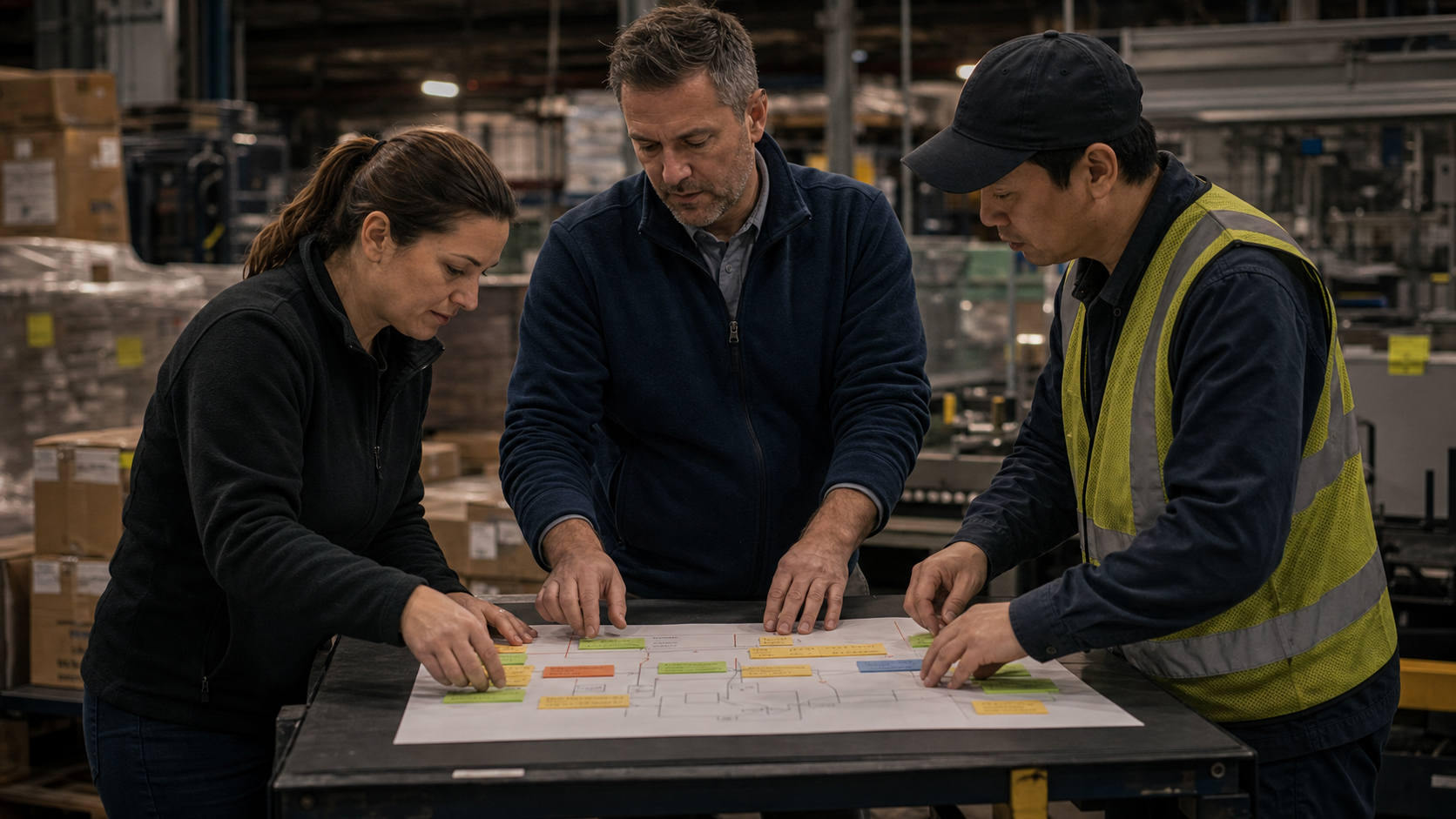 Ramp-Up & Post-Acquisition Stabilization operating leaders reviewing priorities