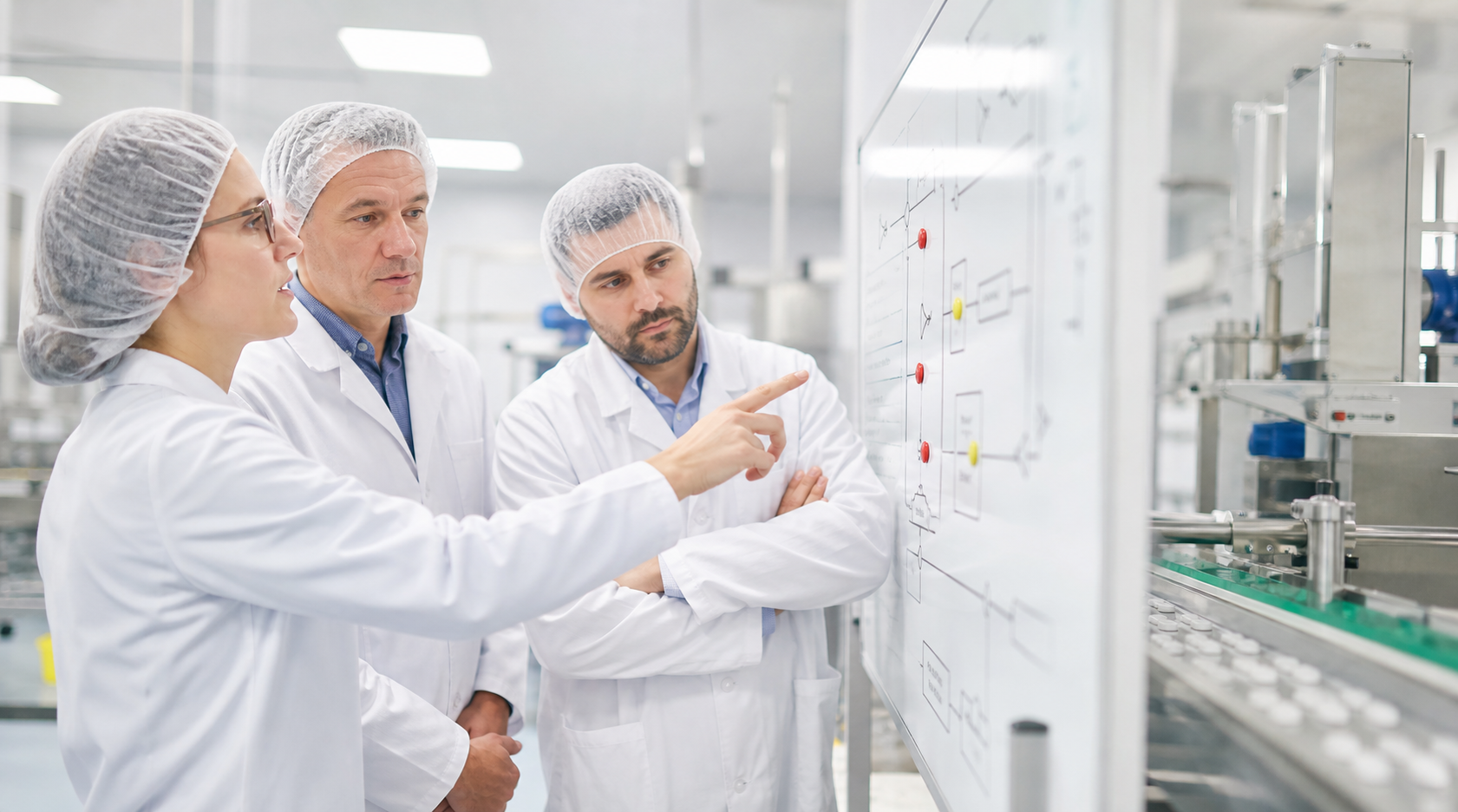 Pharmaceutical & Regulated Manufacturing leaders reviewing the operating pressure point